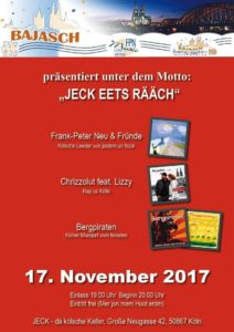Chrizzolut – Ras us Kölle Jeck eets rääch November Chrizzolut – Ras us Kölle Jeck eets rääch November